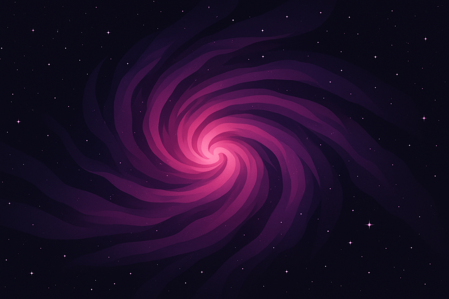 Wide nebula illustration banner